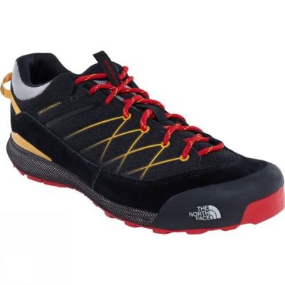 Zapatos The North Face Verto Approach II Hombre - Negras / Amarillo - Chile WEB539148